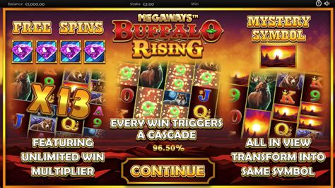 Buffalo Rising Megaways (Blueprint Gaming) Slot Review & Demo.